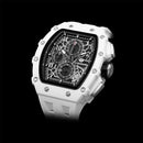 Jam Tangan Tsar Bomba Ceramic TB8204B Bertenaga Baterai 