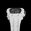Jam Tangan Tsar Bomba Ceramic TB8204B Bertenaga Baterai 