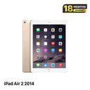 iPad Air 2 9.7" 32GB Silver Wifi 98% baterai 100% (lingkaran kamera belakang, bezel penyok, bintik tinta di layar) 