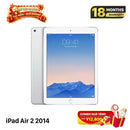 iPad Air 2 9.7" 32GB Silver Wifi 98% baterai 100% (Terdapat goresan di tepi, penyok di bagian belakang, penyok di bezel, dan goresan pada logo) 