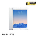 iPad Air 2 9.7" 32GB Silver Wifi 98% baterai 100% (lingkaran kamera belakang, bezel penyok, bintik tinta di layar) 