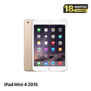 iPad Mini 4 7.9" 128GB Perak 4G + Wifi Baterai 98% 100% (Baterai sudah diganti) 