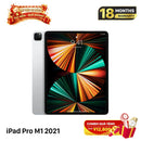 iPad Pro 2021 11 inci 128GB Perak 5G + Wifi Baterai 98% 92% Dari SB (layar tergores) - HH3204 