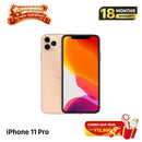 iPhone 11 Pro 64GB Emas, kondisi 98%, baterai 100%. Paket data seluler sudah lunas, berfungsi seperti produk Apple internasional. - DTP - HH7119