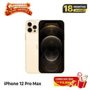 iPhone 12 Pro Max 128GB Gold 98% pin 100% Máy đã trả hết tiền mạng dùng như Quốc tế Apple (Đã thay pin - Có xước) - HH6383
