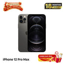 iPhone 12 Pro Max 128GB Graphite 98% pin 100% Máy đã trả hết tiền mạng dùng như Quốc tế Apple (Đã thay pin - Có trầy - chấm mực màn, ám màn, nứt kính cam) - HH8074