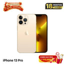 iPhone 13 Pro 256GB Emas, kondisi 98%, baterai 90%. Tagihan data seluler lunas, berfungsi seperti produk Apple internasional (3x cacat) - HH5307 