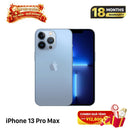 iPhone 13 Pro Max 256GB Sierra Blue kondisi 98%, baterai 85%. Ponsel ini sudah lunas pembayarannya untuk penggunaan jaringan dan berfungsi seperti produk Apple internasional (cacat kecil 0,5x) - HH8922