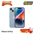iPhone 14 Plus 256GB Biru, kondisi 98%, baterai 100%. Tagihan jaringan seluler sudah dibayar, berfungsi seperti perangkat Apple internasional (goresan pada bezel kamera, goresan pada layar, retak di bagian tepi, dll.) - HH4469 