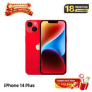 iPhone 14 Plus 512GB Merah, baterai 98%, garansi 100% Apple International (Baterai sudah diganti, bezel kamera tergores, tombol daya macet) - HH9392 