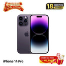 iPhone 14 Pro 128GB Ungu 98% Baterai 88% Versi internasional dari AU (Tidak menggunakan SIM AU - Terdapat sedikit noda dan perubahan warna di sekitar tepi) - HH3821 