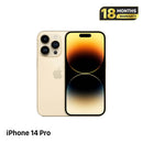 iPhone 14 Pro 256GB Gold, kondisi 98%, baterai 100%. Paket data seluler sudah lunas, berfungsi seperti perangkat Apple internasional (goresan kecil 0,5x/3x, baterai sudah diganti) - HH1171
