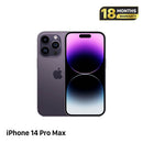 iPhone 14 Pro Max 128GB Deep Purple 98% baterai 87% Versi Apple Internasional (Terdapat goresan di tepi, perubahan warna di tepi, 3 titik kamera) - HH3332 