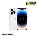 iPhone 14 Pro 128GB Putih, kondisi 98%, baterai 100%. Paket data seluler sudah lunas, berfungsi seperti perangkat Apple internasional. (Baterai sudah diganti, layar terdapat goresan dan noda 0,5x/3x) - HH0716 