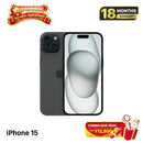 iPhone 15 128GB Hitam, Garansi Internasional 100% dari SB (Tidak menggunakan SIM SB) 