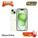 iPhone 15 Plus 128GB Hitam, baterai 98%, kondisi baterai 89%, versi Apple Internasional (terdapat goresan pada bezel dan lensa kamera) - HH6569 