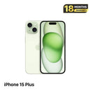 iPhone 15 Plus 128GB Hitam, baterai 98%, kondisi baterai 89%, versi Apple Internasional (terdapat goresan pada bezel dan lensa kamera) - HH6569 