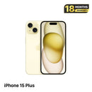 iPhone 15 Plus 128GB Hitam, baterai 98%, kondisi baterai 89%, versi Apple Internasional (terdapat goresan pada bezel dan lensa kamera) - HH6569 
