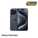 iPhone 15 Pro Max 256GB Biru Titanium 98% baterai 86% Versi Apple Internasional (noda 0,5x, bezel tergores parah) - HH6781