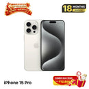 iPhone 15 Pro 256GB Putih Titanium 98% baterai 87% Versi Apple Internasional (0,5x/3x noda, goresan layar, goresan bezel) - HH0189