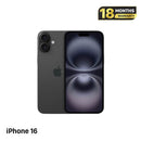 iPhone 16 128GB Hitam 100% Fullbox Versi Internasional dari DCM (Tidak menggunakan SIM DCM) - HH1213 