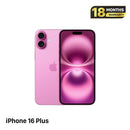 iPhone 16 Plus 256GB Biru, baterai 98%, versi Apple Internasional - tombol kamera tergores - HH2595 