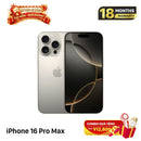 iPhone 16 Pro Max 256GB Desert Titanium 98% baterai 87% Internasional Apple - HH1640