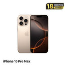 iPhone 16 Pro Max 256GB Desert Titanium 98% baterai 87% Internasional Apple - HH1640