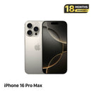 iPhone 16 Pro Max 256GB Desert Titanium 98% baterai 87% Internasional Apple - HH1640