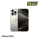 iPhone 16 Pro 512GB Putih Titanium 98% baterai 100% Apple Internasional (5x cacat) - HH1149 