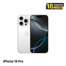 iPhone 16 Pro 512GB Putih Titanium 98% baterai 100% Apple Internasional (5x cacat) - HH1149 
