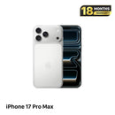 iPhone 17 Pro Max 256GB Silver 100% Baru Versi Internasional dari SB (Tidak menggunakan SIM SB) - HH7382
