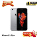iPhone 6 16GB Silver, kondisi 98%, baterai 100%. Paket data seluler sudah lunas, berfungsi seperti perangkat Apple internasional (baterai sudah diganti) - HH1598