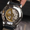 Jam tangan mekanis pria Alexander Ferros 9081 