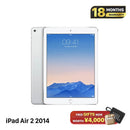 iPad Air 2 9.7" 32GB Silver Wifi 98% baterai 100% (Terdapat goresan di tepi, penyok di bagian belakang, penyok di bezel, dan goresan pada logo) 