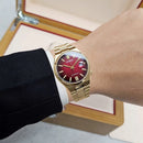 Jam tangan Citizen Tsuyosa Mechanical Rose Red NJ0153-82X 