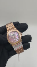 Jam tangan kuarsa wanita Carnival 8160L 