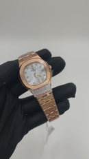 Jam tangan kuarsa wanita Carnival 8160L 