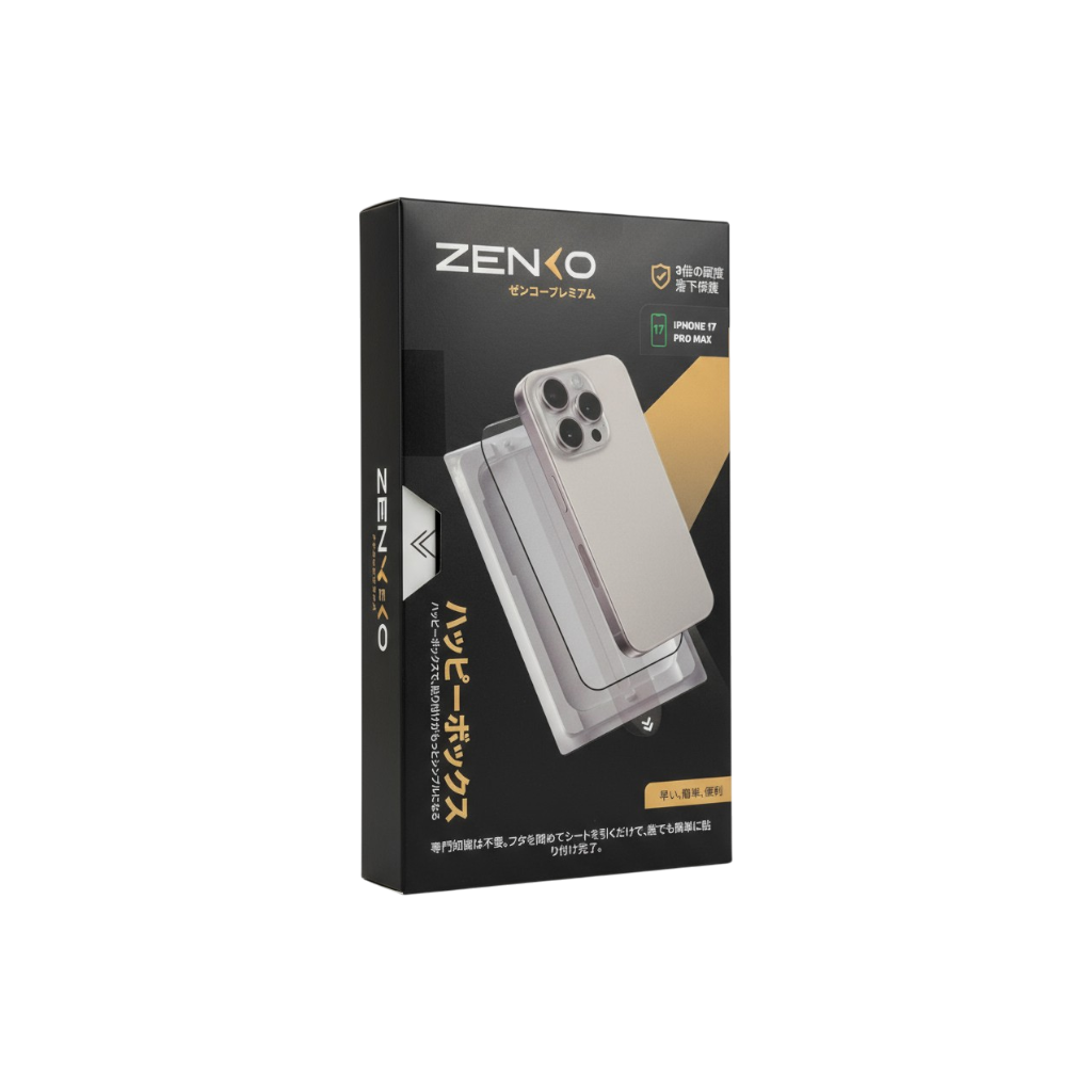 Kaca Tempered Ultra-Tangguh Zenko Premium untuk Privasi 180° 