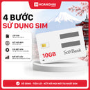 Kartu SIM Data Softbank 10GB - Habis Terjual