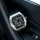 Jam Tangan Tsar Bomba Stainless Steel TB8211Q Bertenaga Baterai 