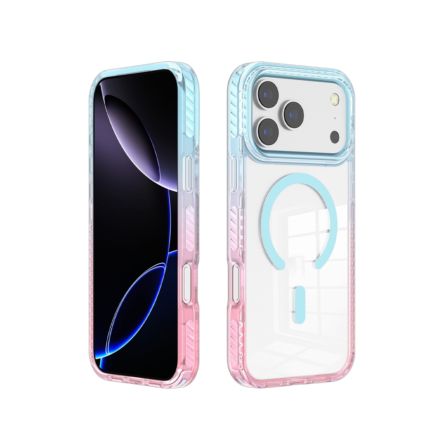 Casing Transparan MagSafe untuk iPhone 