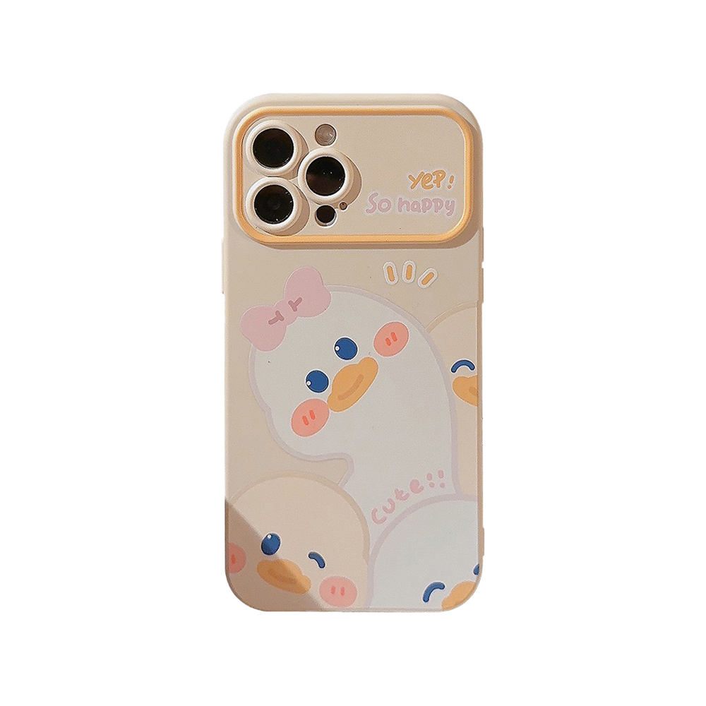 Casing Ponsel Bebek Kartun HHPK14 
