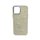Casing Ponsel HHPK09 dengan Hiasan Mutiara 3D 