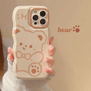 Casing ponsel HHPK08 dengan motif beruang 