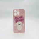 Casing Ponsel Anak Anjing Merah Muda HHPK11 