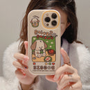 HHPK35 Casing Ponsel Anjing Lucu 