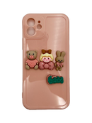 Casing Ponsel 3D HHPK28 Warna Pink 
