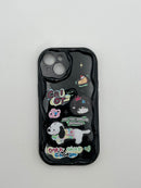 HHPK46 Casing Ponsel Anjing Lucu 