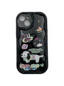 HHPK46 Casing Ponsel Anjing Lucu 